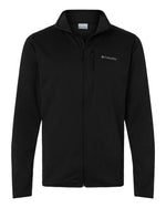 Men's Essential Hike Grid Fleece Full-Zip - Black