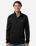 Men's Essential Hike Grid Fleece Full-Zip - Black
