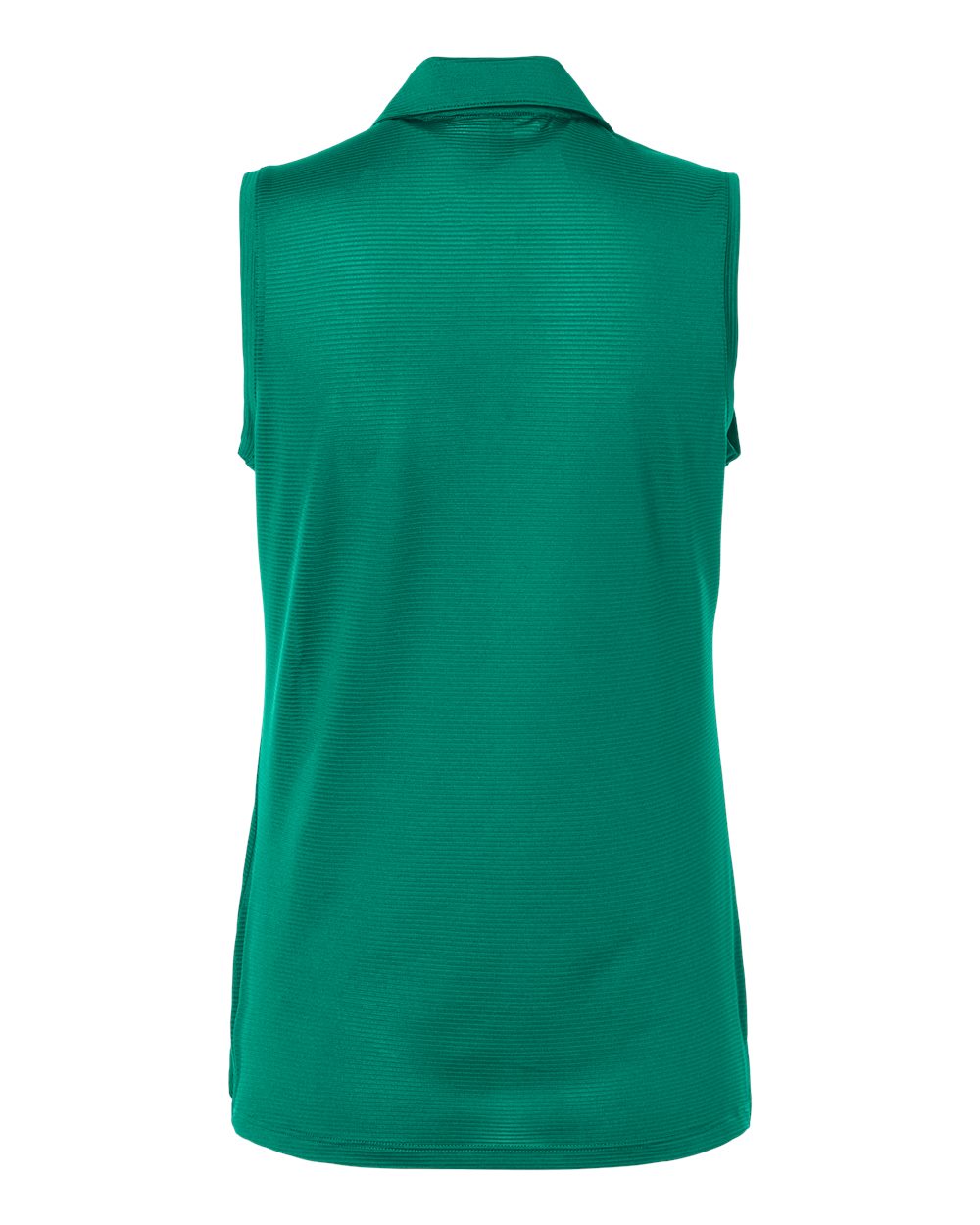 Women's Ottoman Sleeveless Polo - Pure Teal