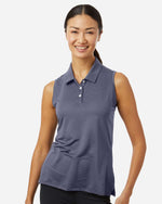 Women's Ottoman Sleeveless Polo - Preloved Violet