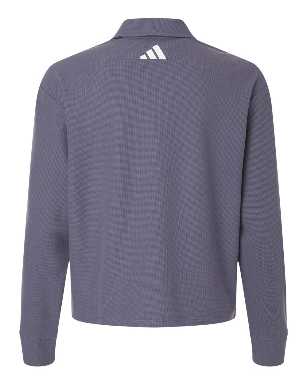 Women's Beyond Long Sleeve Loose Polo - Preloved Violet