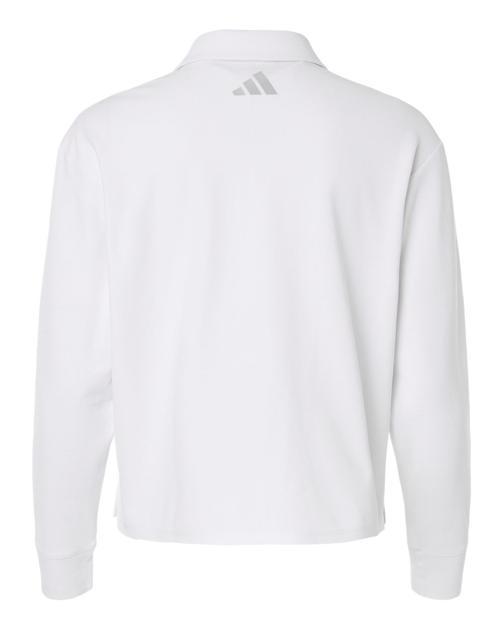 Women's Beyond Long Sleeve Loose Polo - White