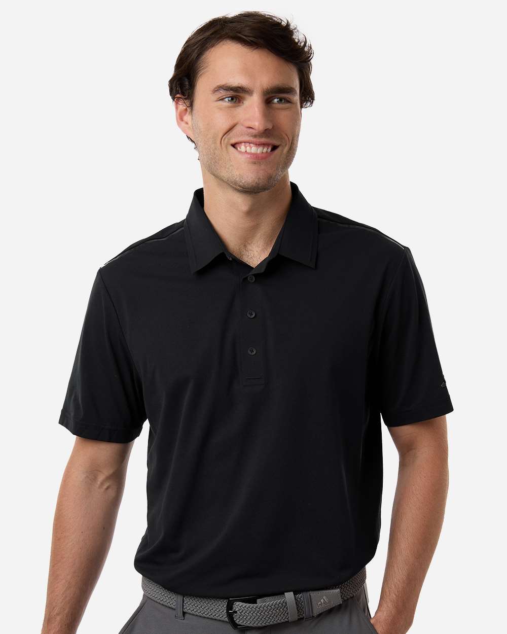Men's Ultimate365 Tour Twistknit Polo - Black
