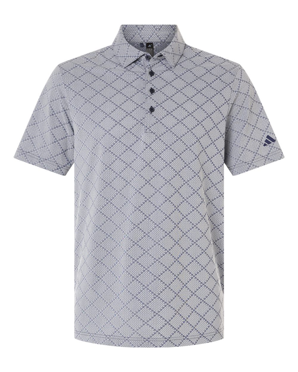 Men's Ultimate365 Jacquard Polo - Collegiate Navy/ White