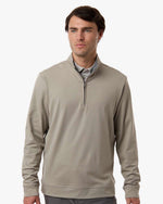 Men's Ultimate365 Classic Quarter-Zip Pullover - Putty Beige