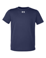 Youth Tech Team T-Shirt - Midnight Navy/ White