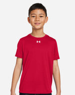 Youth Tech Team T-Shirt - Red/ White