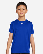 Youth Tech Team T-Shirt - Royal/ White