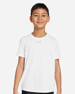 Youth Tech Team T-Shirt - White/ Mod Grey
