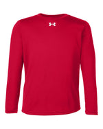 Youth Tech Team Long Sleeve T-Shirt - Red/ White