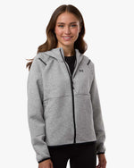 Women's Unstoppable Fleece Full-Zip Jacket - Mod Grey/ Black