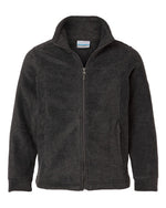 Youth Steens Mountain II Fleece Full-Zip Jacket - Charcoal Heather