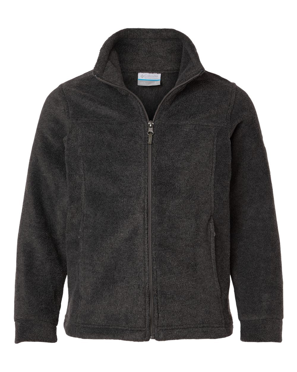 Youth Steens Mountain II Fleece Full-Zip Jacket - Charcoal Heather