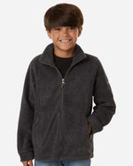 Youth Steens Mountain II Fleece Full-Zip Jacket - Charcoal Heather