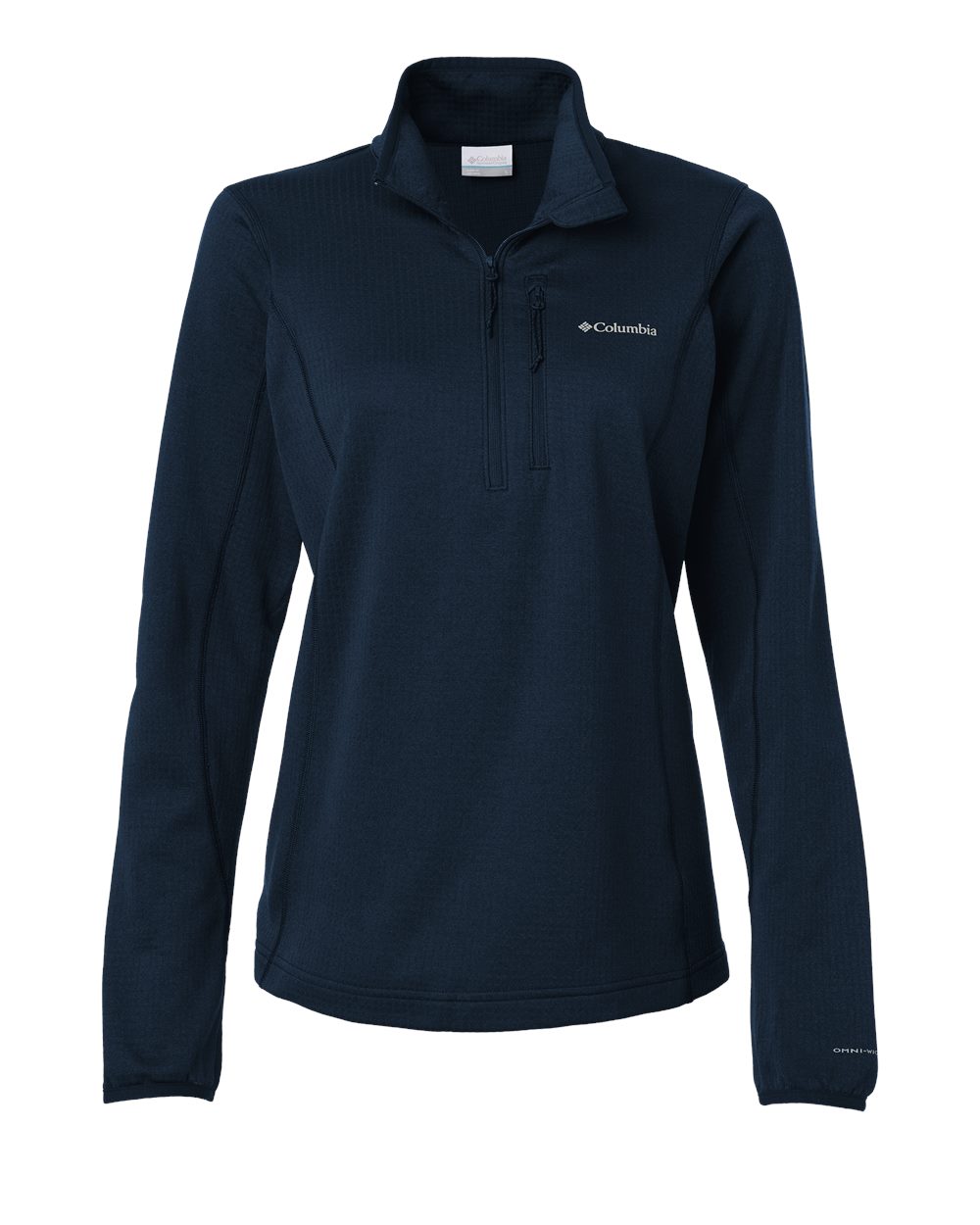 Women's Essential Hike Grid Fleece Half-Zip Pullover - Collegiate Navy