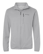 Men's Essential Hike Grid Fleece Full-Zip - Columbia Grey