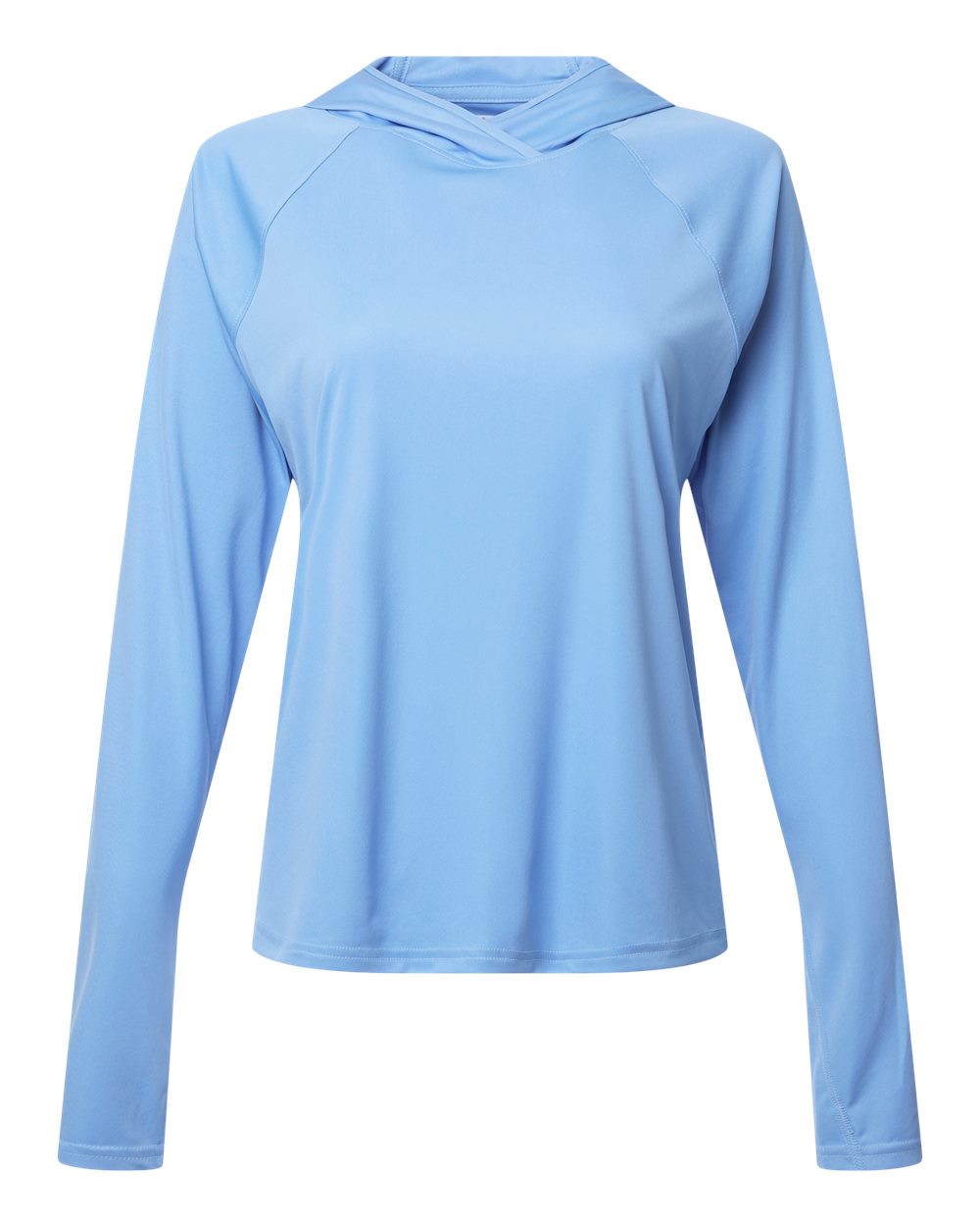 Women's PFG Tidal Tee Hooded Long Sleeve - White Cap/ White