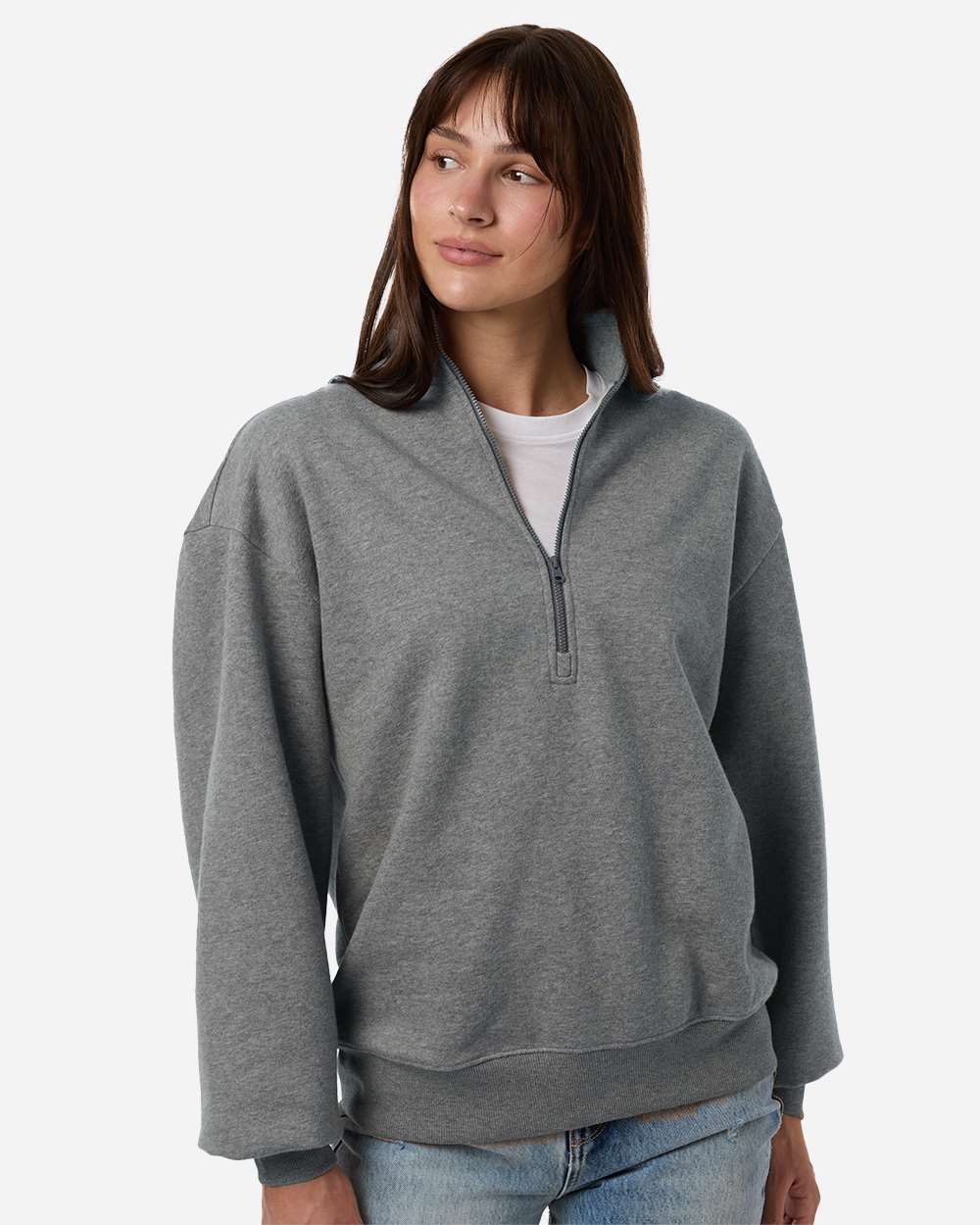 Women's Aldermore Half-Zip Pullover - Charcoal Heather
