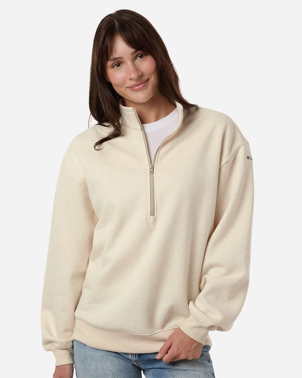 Women's Aldermore Half-Zip Pullover - Oatmeal Heather