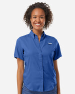 Women's PFG Tamiami II Short Sleeve Shirt - Vivid Blue