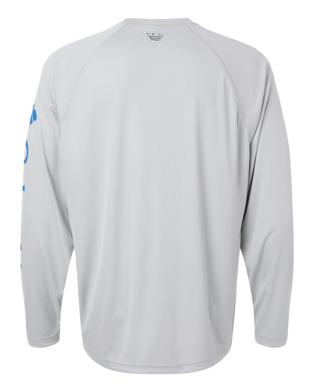 Men's PFG Terminal Tackle Long Sleeve T-Shirt - Cool Grey/ Vivid Blue