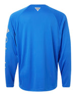 Men's PFG Terminal Tackle Long Sleeve T-Shirt - Vivid Blue/ Cool Grey
