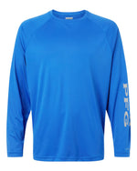Men's PFG Terminal Tackle Long Sleeve T-Shirt - Vivid Blue/ Cool Grey