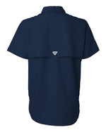 Women's PFG Bahama Short Sleeve Shirt - Collegiate Navy