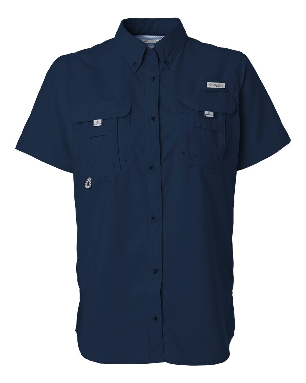 Women's PFG Bahama Short Sleeve Shirt - Collegiate Navy