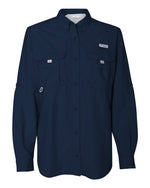 Women's PFG Bahama Shirt - Collegiate Navy