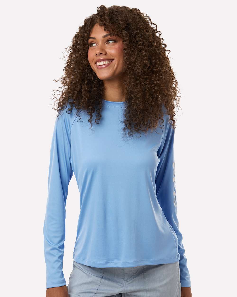 Women's PFG Tidal Tee II Long Sleeve - White Cap/ White