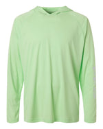 Men's PFG Terminal Tackle Hooded Long Sleeve T-Shirt - Key West/ Cool Grey