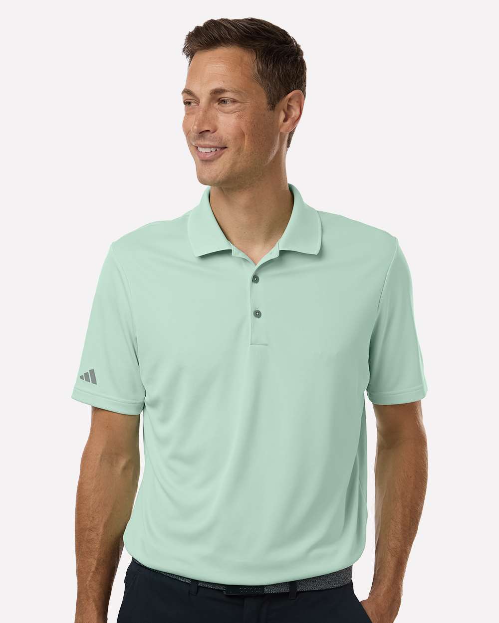 Men's Performance Polo - Clear Mint