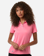 Women's Performance Polo - Bliss Pink