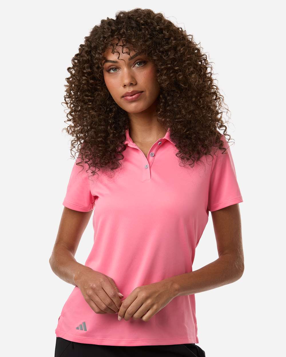 Women's Performance Polo - Bliss Pink
