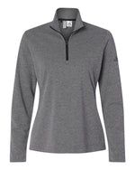 Women's Lightweight Quarter-Zip Pullover - Black Heather