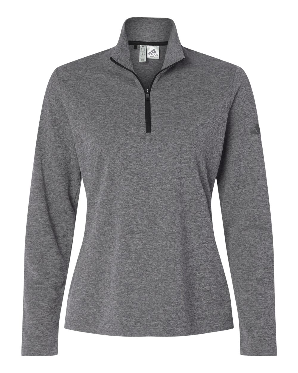 Women's Lightweight Quarter-Zip Pullover - Black Heather