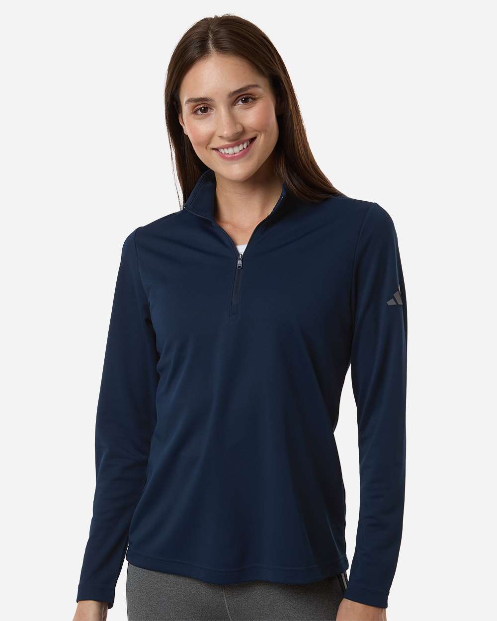 Women's Lightweight Quarter-Zip Pullover - Collegiate Navy