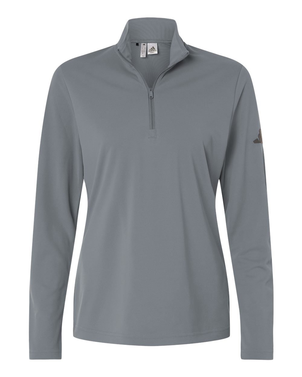 Women's Lightweight Quarter-Zip Pullover - Grey Three