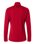 Women's Lightweight Quarter-Zip Pullover - Power Red