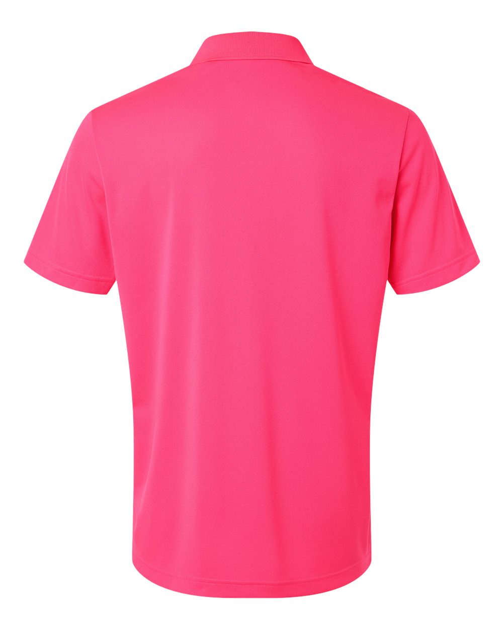 Men's Performance Piqué Polo - Lucid Pink