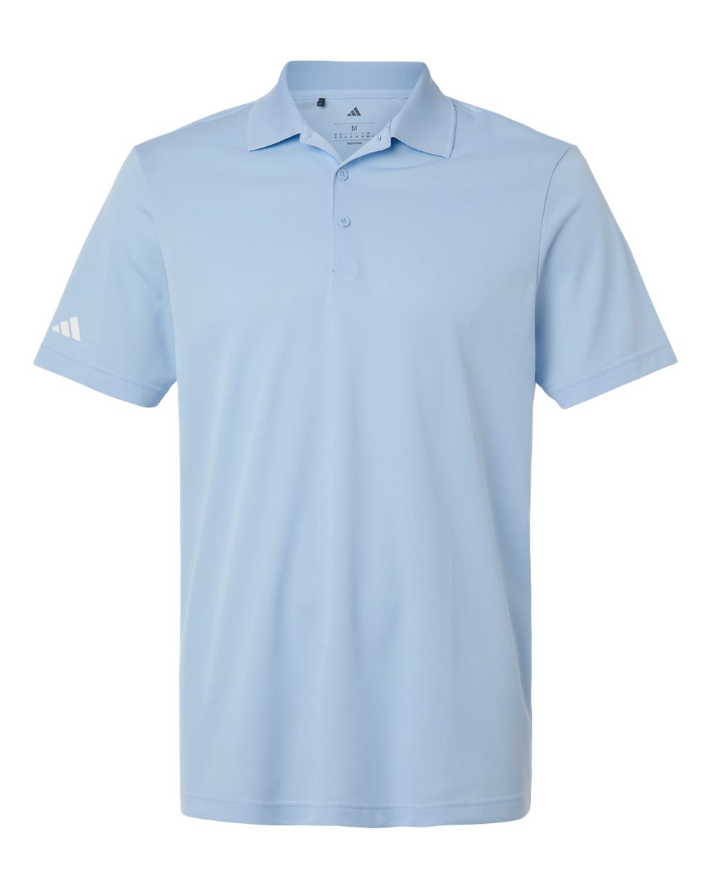 Men's Performance Piqué Polo - Glow Blue