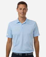 Men's Performance Piqué Polo - Glow Blue