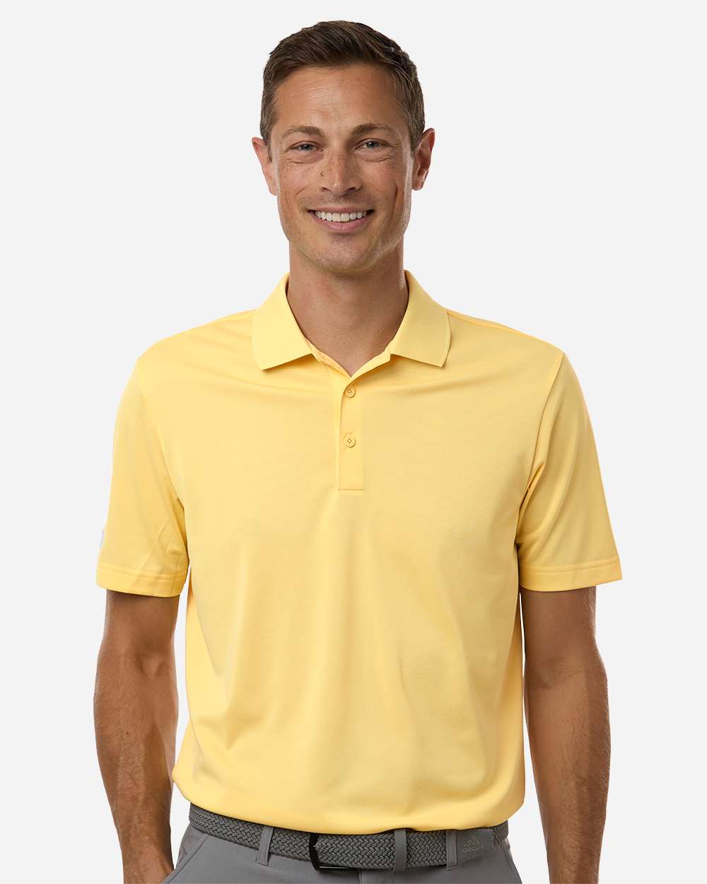 Men's Performance Piqué Polo - Almost Yellow