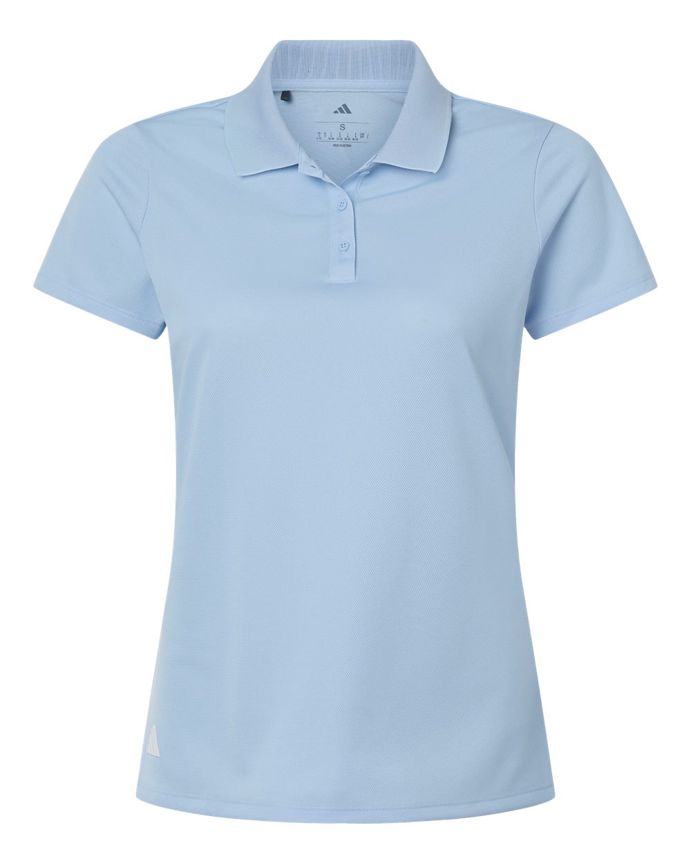 Women's Performance Piqué Polo - Glow Blue