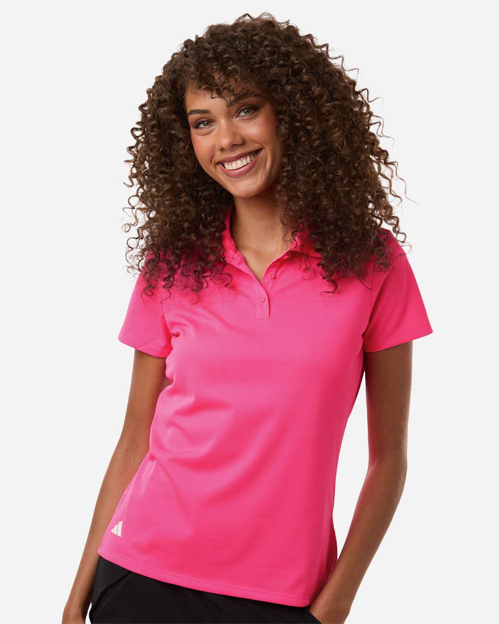 Women's Performance Piqué Polo - Lucid Pink