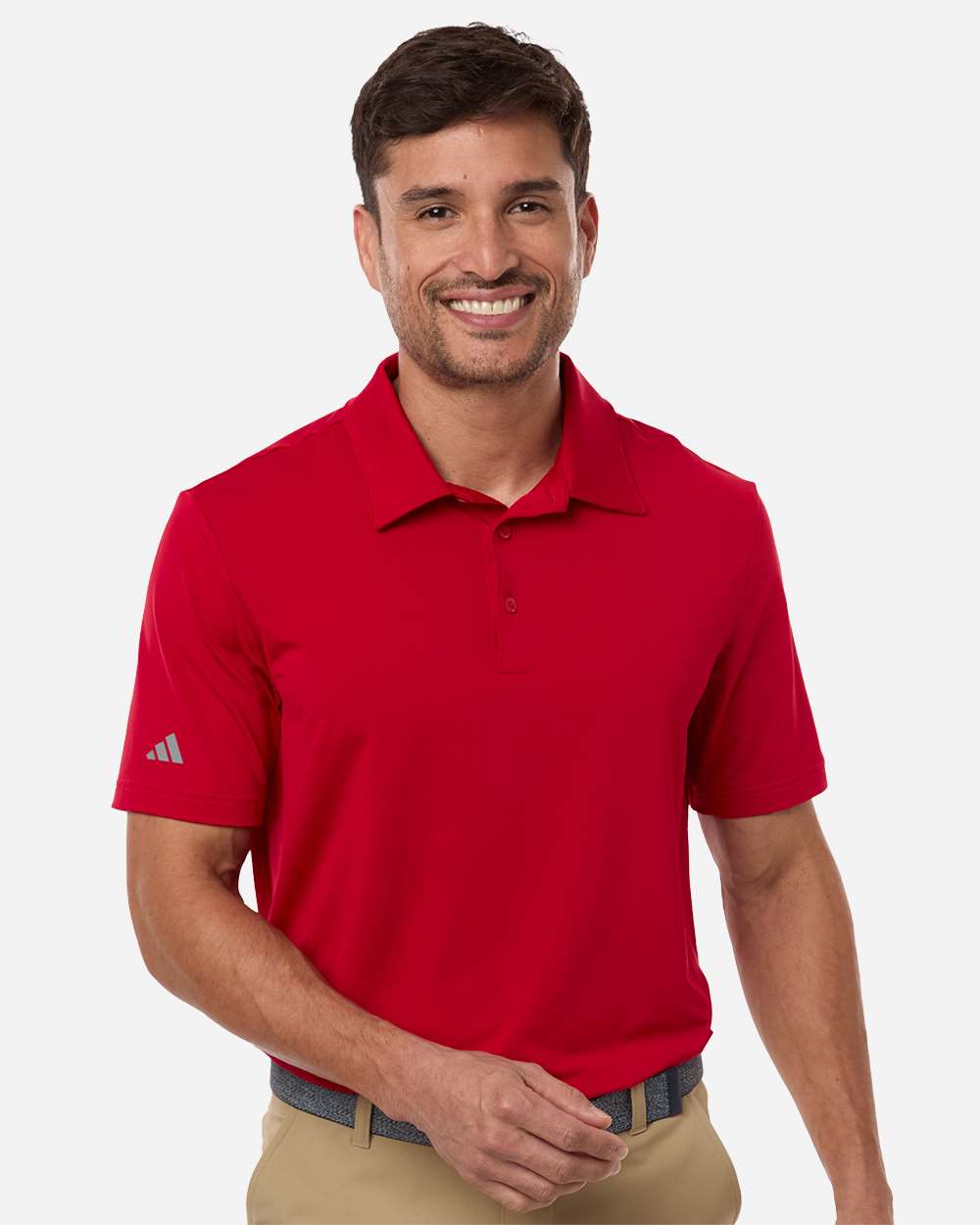 Men's Ultimate365 Solid Polo - Power Red