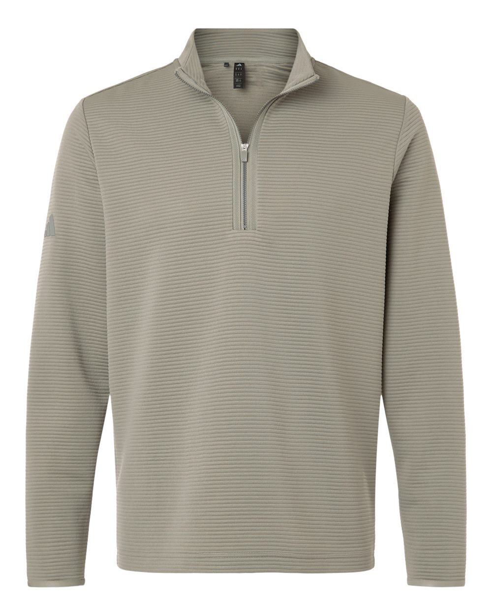 Men's Spacer Quarter-Zip Pullover - Silver Pebble