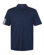 Men's Performance 3-Stripes Climacool Polo - Collegiate Navy