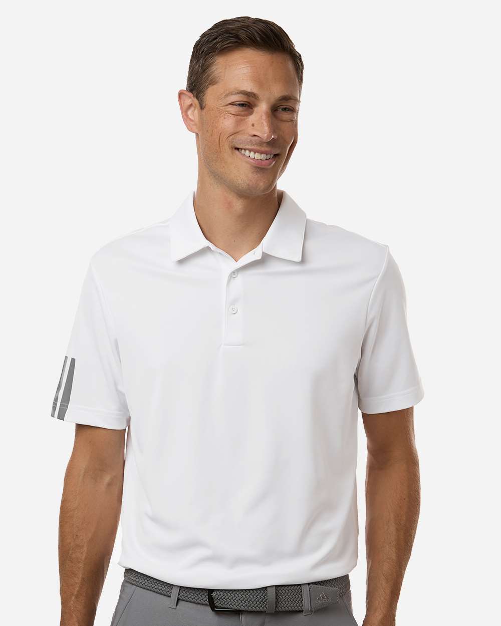 Men's Performance 3-Stripes Climacool Polo - White